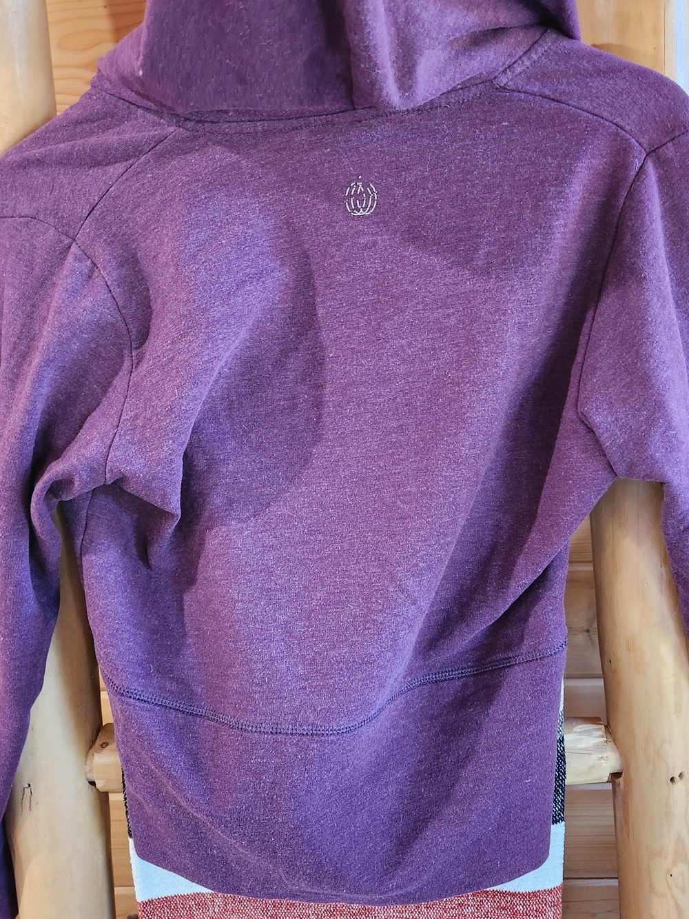 Marika Plum Sherpa-Lined Zip Hoodie - Picture 3 of 3